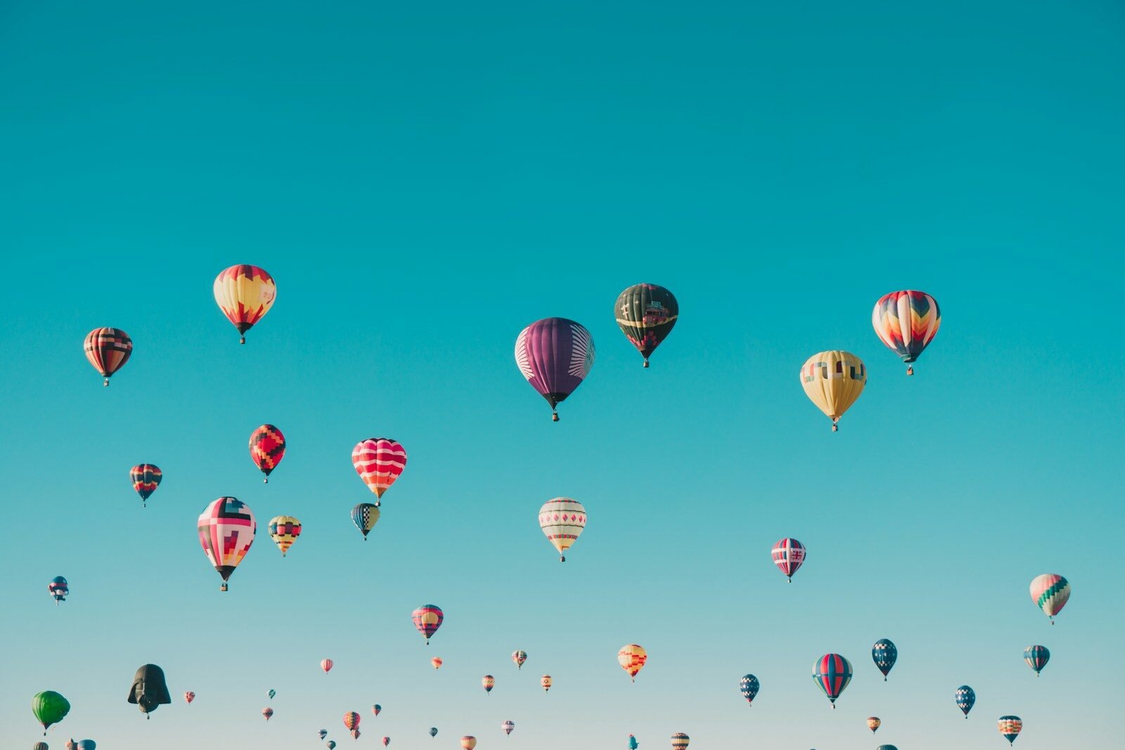 assorted-color hot air balloons during daytime